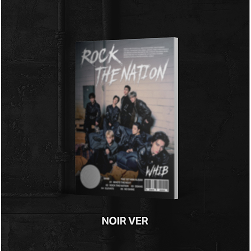WHIB (휘브) - The 1st Mini Album : ROCK THE NATION (NOIR ver.)