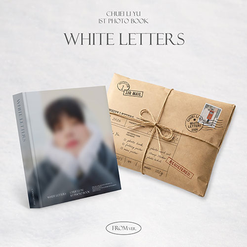 [3/15 대면 팬사인회] 최립우 (CHUEI LI YU) - 1st PHOTO BOOK [WHITE LETTERS] (FROM ver.)