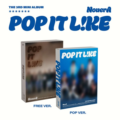 누에라 (NouerA) - 미니3집 [POP IT LIKE] (POP VER. / FREE VER.)