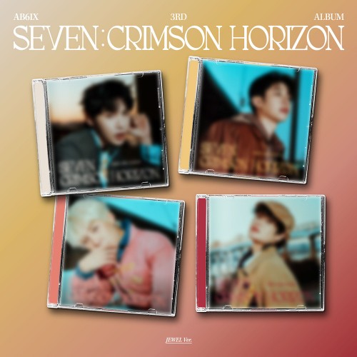 [세트/앨범4종] AB6IX (에이비식스) - 3RD ALBUM [SEVEN : CRIMSON HORIZON] (JEWEL VER.)