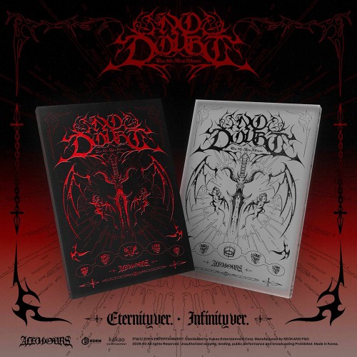 [럭키드로우][세트/앨범2종] ALL(H)OURS (올아워즈) - FIFTH MINI ALBUM [NO DOUBT]