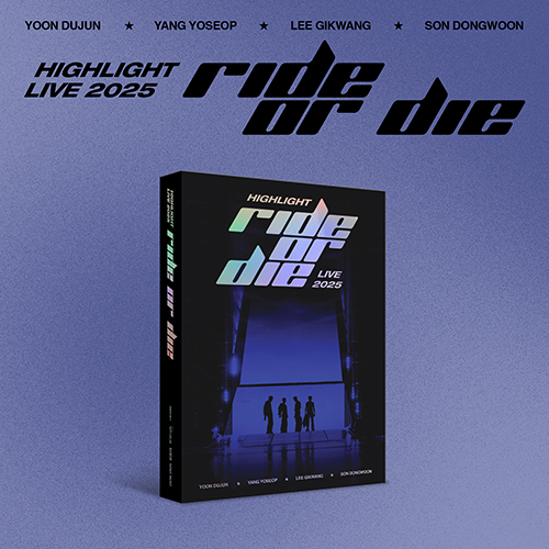 [리퍼브] 하이라이트 (HIGHLIGHT) - HIGHLIGHT LIVE 2025 [RIDE OR DIE] (한정반)