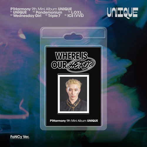 [세트/앨범6종] 피원하모니 (P1Harmony) - 미니9집 [UNIQUE] (FaNCy Ver.)