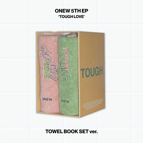 온유 (ONEW) - 미니앨범5집 TOUGH LOVE (TOWEL BOOK SET Ver.)