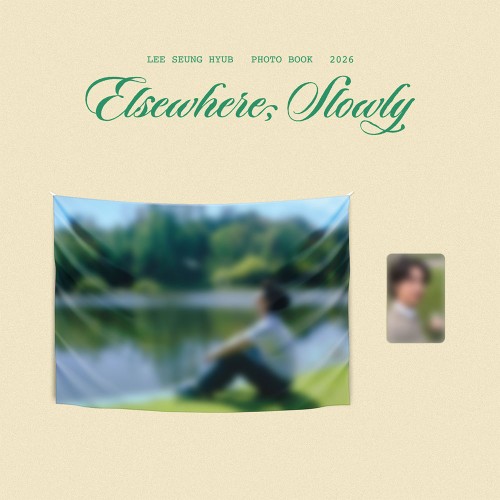 이승협 (LEE SEUNG HYUB) - 3rd PHOTO BOOK [Elsewhere, Slowly] MD / 패브릭 포스터 (FABRIC POSTER)