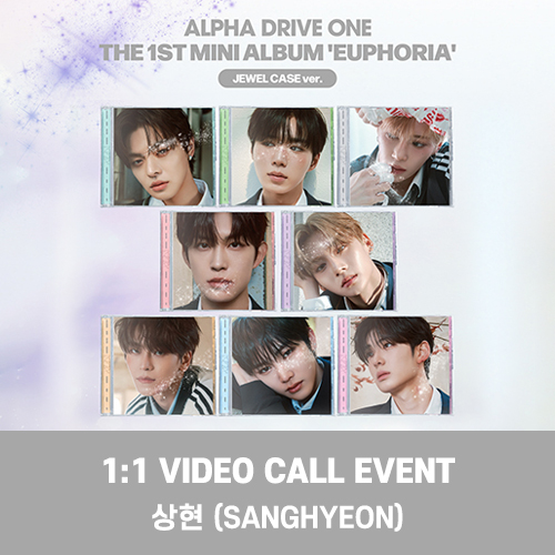 [상현][3/22 영상통화] ALPHA DRIVE ONE - THE 1ST MINI ALBUM [EUPHORIA] (JEWEL CASE ver.)
