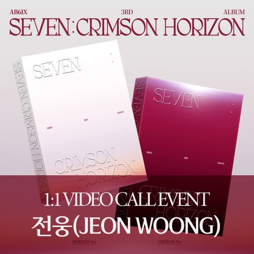 [전웅][4/3 영상통화] AB6IX (에이비식스) - 3RD ALBUM [SEVEN : CRIMSON HORIZON] (PHOTOBOOK VER.)