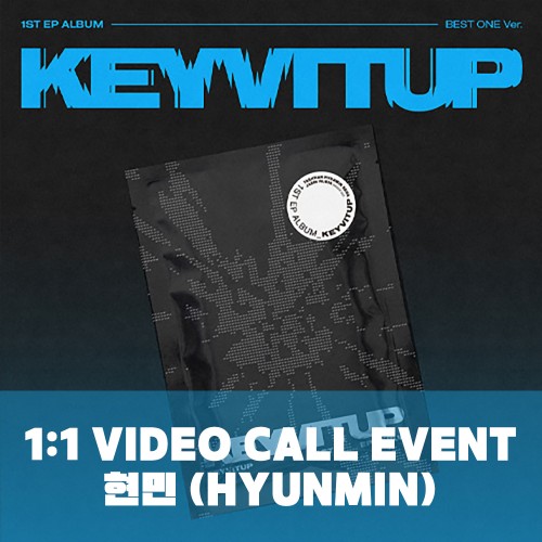 [현민][4/10 영상통화] KEYVITUP (키빗업) - 1ST EP ALBUM [KEYVITUP] (BEST ONE Ver.) (플랫폼)