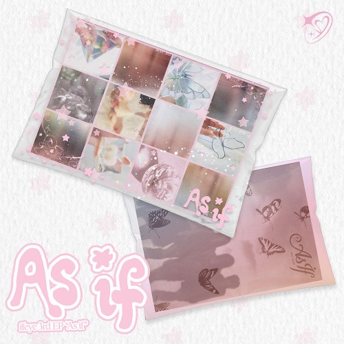 [애플특전][세트/앨범2종] ifeye (이프아이) - 3rd EP “As if” (Photobook ver.)