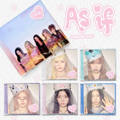 [세트/앨범5종] ifeye (이프아이) - 3rd EP “As if” (Jewel ver.개인)