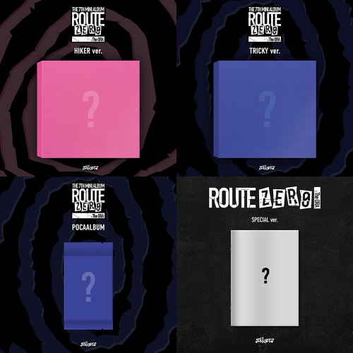 [애플특전][세트/앨범4종] 싸이커스 (xikers) - 7TH MINI ALBUM [ROUTE ZERO : The ORA] (TRICKY ver.+HIKER ver.+POCAALBUM+Special ver.)