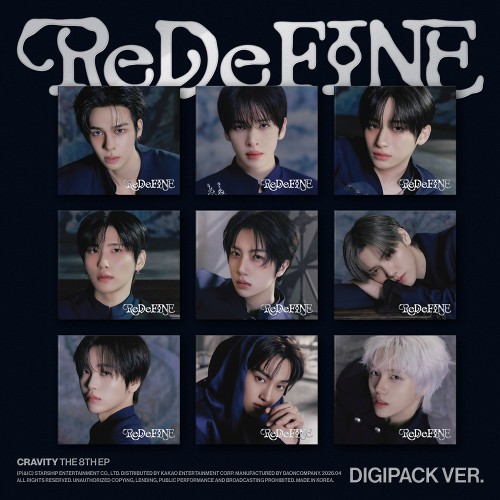 CRAVITY (크래비티) - THE 8TH EP [ReDeFINE] (DIGIPACK VER.한정반)