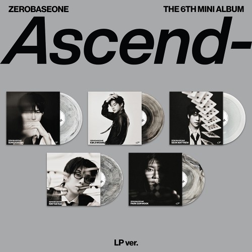ZEROBASEONE - The 6th Mini Album [Ascend-] LP ver. (Limited Edition) [랜덤]