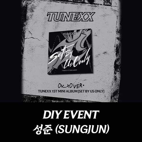 [성준][5/10 DIY 이벤트] TUNEXX (튜넥스) - 미니1집 [SET BY US ONLY] (0v_x0 ver.)