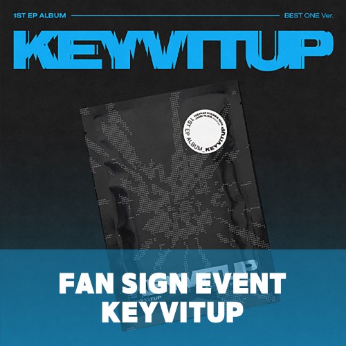 [5/14 대면 팬사인회] KEYVITUP (키빗업) - 1ST EP ALBUM [KEYVITUP] (BEST ONE Ver.) (플랫폼)