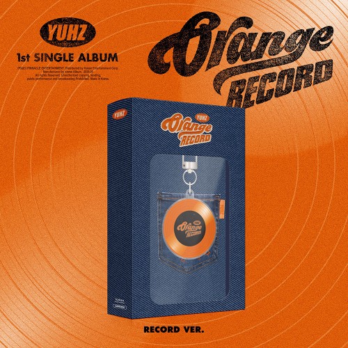 YUHZ (유어즈) - 1st Single Album [Orange Record] Record ver. (Kiwee Album)
