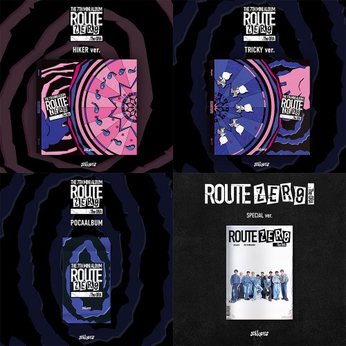 [애플특전][세트/앨범4종] 싸이커스 (xikers) - 7TH MINI ALBUM [ROUTE ZERO : The ORA] (TRICKY ver.+HIKER ver.+POCAALBUM+Special ver.)