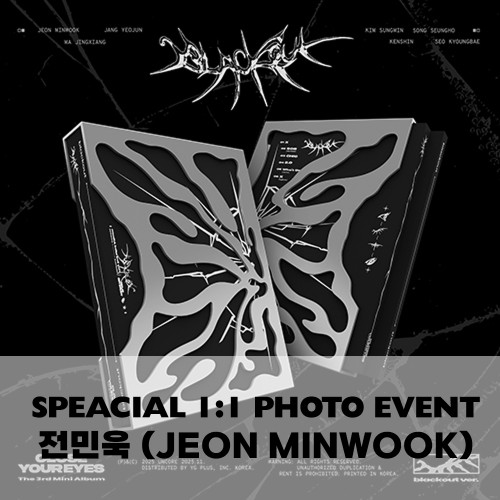 [전민욱][5/14 스페셜 포토] CLOSE YOUR EYES - The 3rd Mini Album [blackout] (blackout ver.)