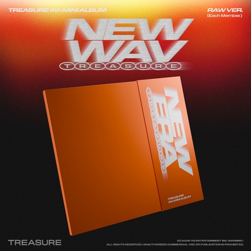 트레저 (TREASURE) - 4th MINI ALBUM [NEW WAV] RAW VER. YOSHI