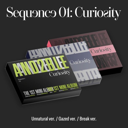 [세트/앨범3종] AND2BLE (앤더블) - 미니1집 [Sequence 01: Curiosity]