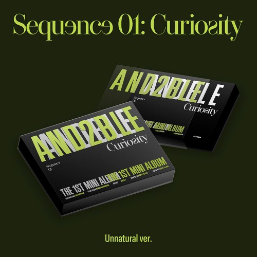 AND2BLE (앤더블) - 미니1집 [Sequence 01: Curiosity] (Unnatural ver.)