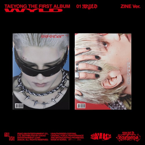 [세트/앨범2종] 태용 (TAEYONG) - 정규 1집 [WYLD] (Zine Ver.)