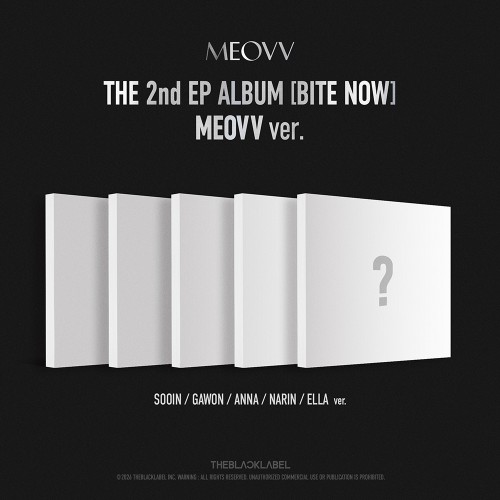 [세트/앨범5종] MEOVV (미야오) - THE 2nd EP ALBUM [BITE NOW] MEOVV ver.