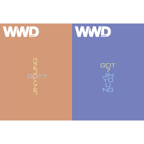 [세트/2종] WWD 더블유더블유디 26년 6월호 표지 : 갓세븐 진영