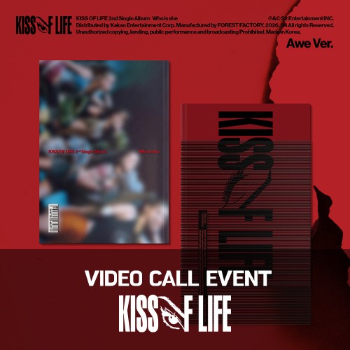 [5/30 영상통화] 키스오브라이프 (KISS OF LIFE) - 2nd Single Album [Who is she] (Awe Ver.)