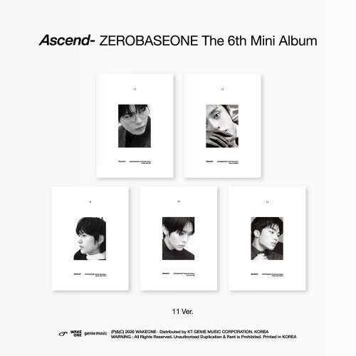 ZEROBASEONE - The 6th Mini Album [Ascend-] 11 Ver.