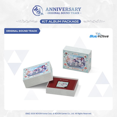블루 아카이브 4.5주년 기념 OST (KIT) (BLUE ARCHIVE 4.5th ANNIVERSARY OST - KIT ALBUM PACKAGE)