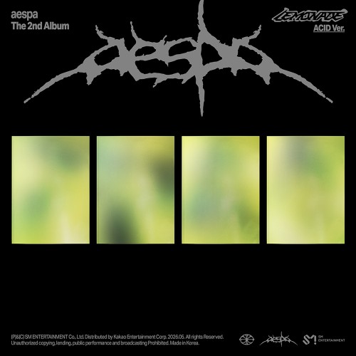 [6/5 대면 팬사인회] 에스파 (aespa) - 정규2집 [LEMONADE] (ACID Ver.)