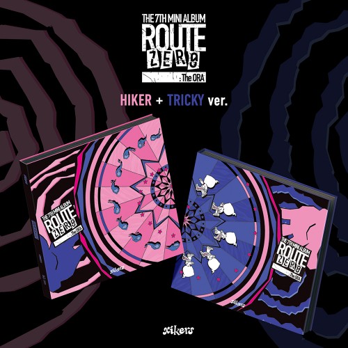 [세트/앨범2종] 싸이커스 (xikers) - 7TH MINI ALBUM [ROUTE ZERO : The ORA] (TRICKY ver.+HIKER ver.)