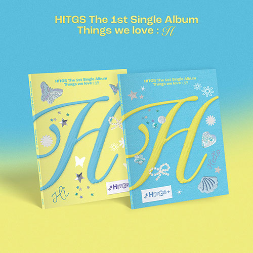 [6/7 영상통화] HITGS (힛지스) - The 1st Single Album - Things we love : H [2종 중 랜덤 1종]