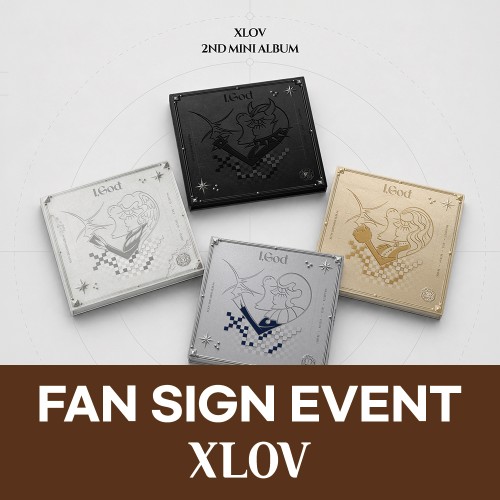 [6/3 대면 팬사인회] XLOV (엑스러브) - 2ND MINI ALBUM [I,God]