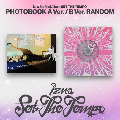 [6/21 대면 팬사인회] 이즈나 (izna) - [SET THE TEMPO] PHOTOBOOK A Ver. / PHOTOBOOK B Ver. (Random Ver.)