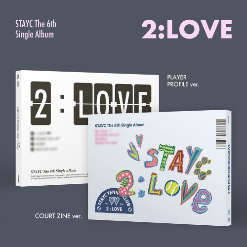 [애플특전] STAYC(스테이씨) - 싱글 6집 : 2:LOVE [2종 중 랜덤 1종]
