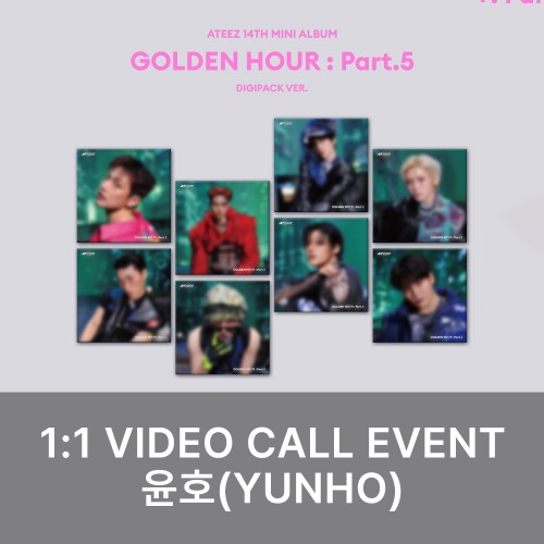 [윤호][7/3 영상통화] 에이티즈 (ATEEZ) - GOLDEN HOUR : Part.5 (DIGIPACK VER.)