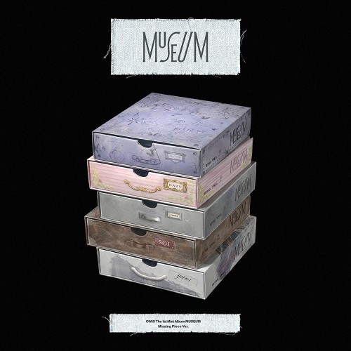 [럭키드로우][세트/앨범5종] OWIS - The 1st Mini Album [MUSEUM] (Missing Piece Ver.)
