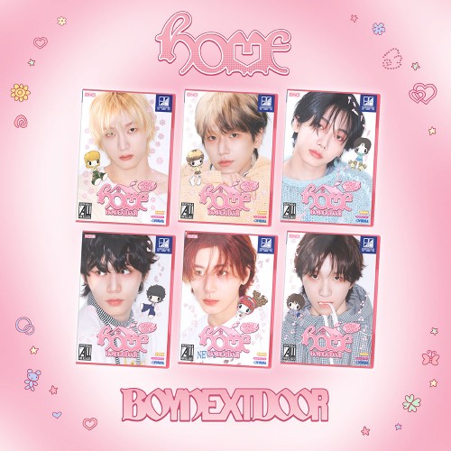 [애플특전][세트/앨범6종] 보이넥스트도어 (BOYNEXTDOOR) - 1st Studio Album [HOME] (SWEET HOME ver.)