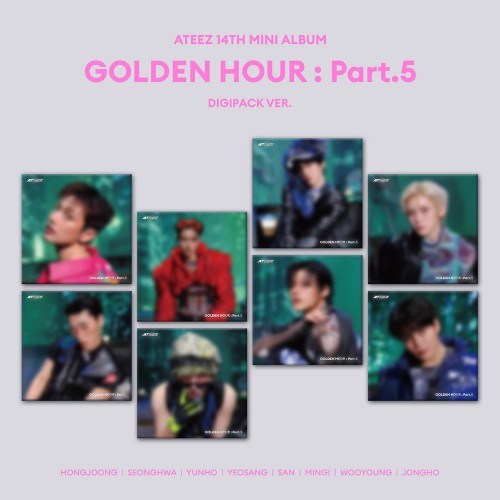 [애플특전] 에이티즈 (ATEEZ) - GOLDEN HOUR : Part.5 (DIGIPACK VER.)