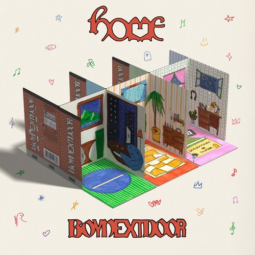 [7월 중 출고][애플특전] 보이넥스트도어 (BOYNEXTDOOR) - 1st Studio Album [HOME] (Weverse Albums ver.)