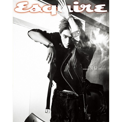 ESQUIRE 에스콰이어 26년 7월호 표지: D형 엔하이픈 니키