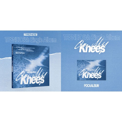 [세트/앨범2종] TRENDZ (트렌드지) - 6th Single Album  [On My Knees]