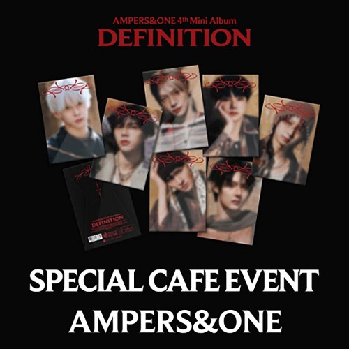 [7/2 스페셜 카페 이벤트] 앰퍼샌드원 (AMPERS&ONE) - 미니 4집 [DEFINITION] WE Ver.(CD)
