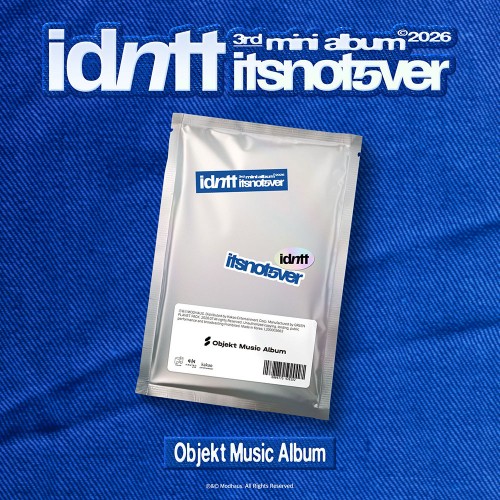 [7/25 대면 팬사인회] idntt (아이덴티티) - [itsnotover] (Objekt Music Album)