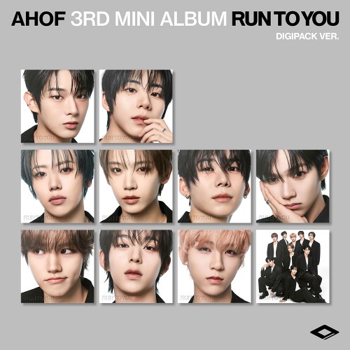 AHOF (아홉) - 미니 3집 [RUN TO YOU] (DIGIPACK Ver.)