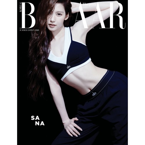 HARPER'S BAZAAR 바자 26년 썸머에디션 표지 A형 사나