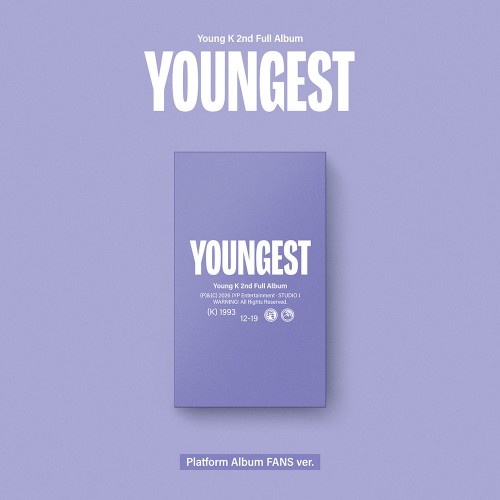 영케이 (Young K) - YOUNGEST (Platform Album FANS ver.)