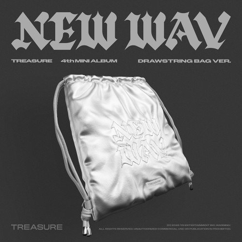 트레저 (TREASURE) - 4th MINI ALBUM [NEW WAV] DRAWSTRING BAG VER.(Limited Edition)